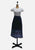 Vintage Clothing - Scottish Blue Wool Skirt - Painted Bird Vintage Boutique & The Aviary - Skirts