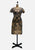 Vintage Clothing - Chocolate and Roses Stunner Dress - Painted Bird Vintage Boutique & The Aviary - Dresses