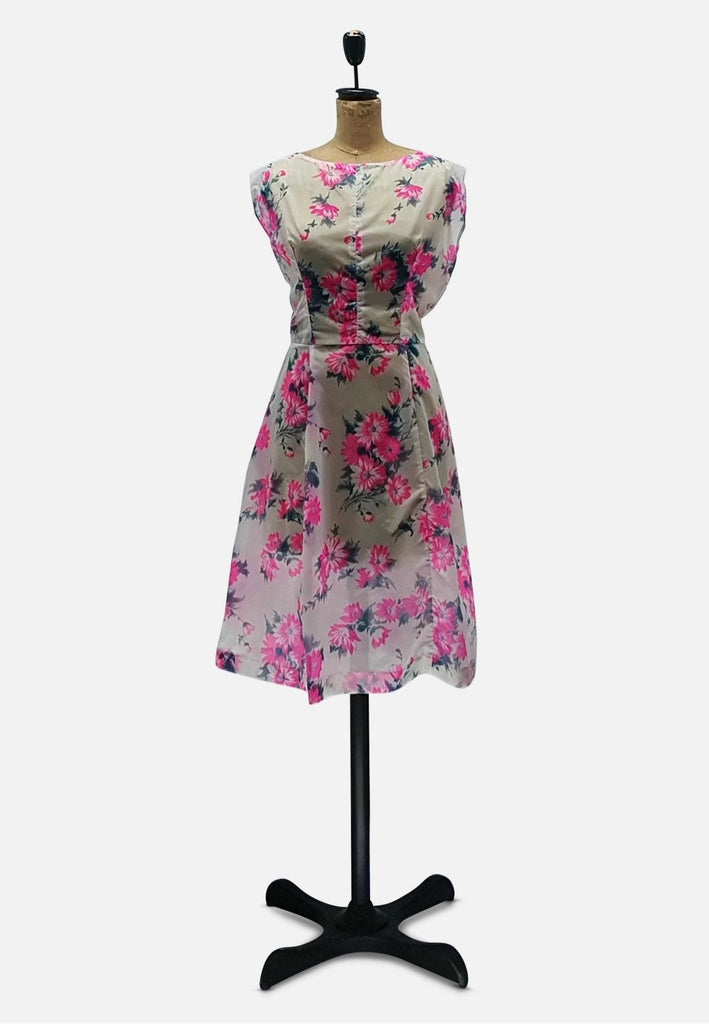 Vintage Clothing - Garden on Your Shoulder Dress - Painted Bird Vintage Boutique & The Aviary - Dresses