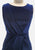 Vintage Clothing - Slinky Blue Retro Velvet Dress - Painted Bird Vintage Boutique & The Aviary - Dresses