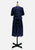 Vintage Clothing - Blue Deco Dancin' Dress - Painted Bird Vintage Boutique & The Aviary - Dresses