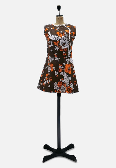 Vintage Clothing - Brown Betty Dress - Painted Bird Vintage Boutique & The Aviary - Dresses