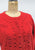 Vintage Clothing - Red Twirl Cardi Knit - Painted Bird Vintage Boutique & The Aviary - Knit