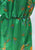 Vintage Clothing - Emerald Flower Goddess Dress - Painted Bird Vintage Boutique & The Aviary - Dresses