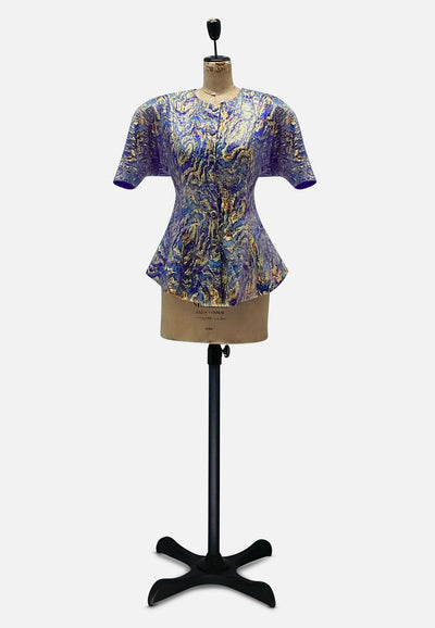 Vintage Clothing - Fancy Schmanzy Blouse - Painted Bird Vintage Boutique & The Aviary - Blouse