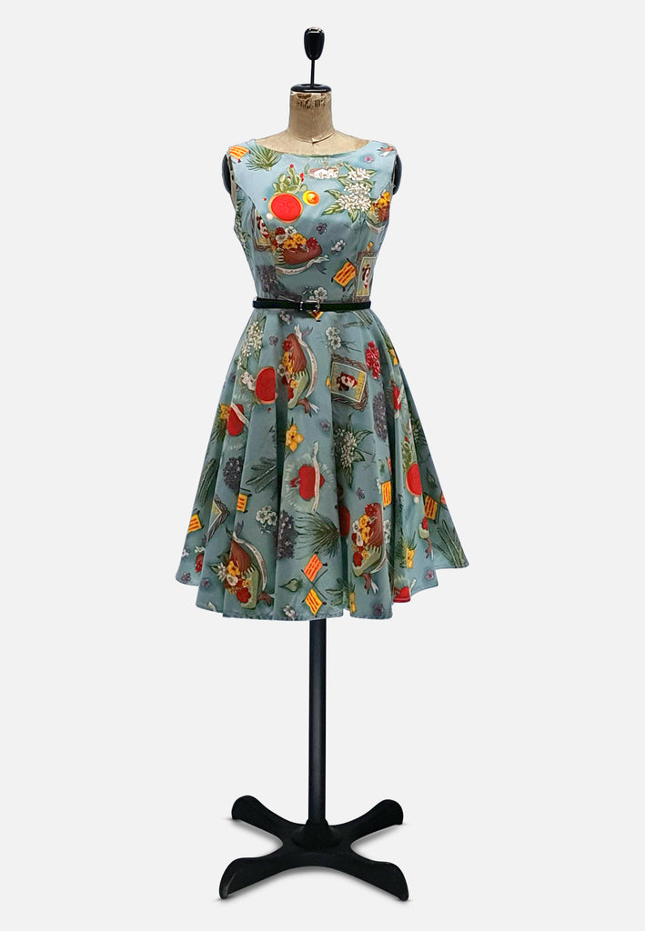 Vintage Clothing - Fast Frida Dress - RETRO - Painted Bird Vintage Boutique & The Aviary - Dresses