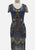 Vintage Clothing - Electric Blue Deco Dancer Dress - Painted Bird Vintage Boutique & The Aviary - Dresses