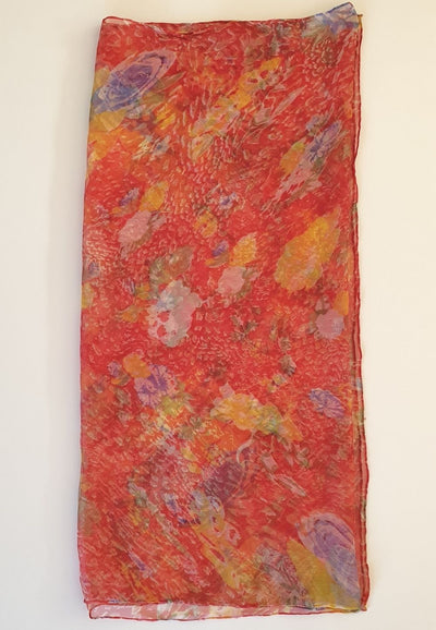 Vintage Clothing - Floral Repertoire Scarf - Painted Bird Vintage Boutique & The Aviary - Scarves