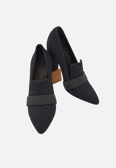 Brunello Cucinelli Grey Wool Shoes