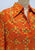 Vintage Clothing - Orange You Glad Blouse - Painted Bird Vintage Boutique & The Aviary - Blouse