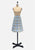 Vintage Clothing - Light Blue Tartan Skirt - Painted Bird Vintage Boutique & The Aviary - Skirts