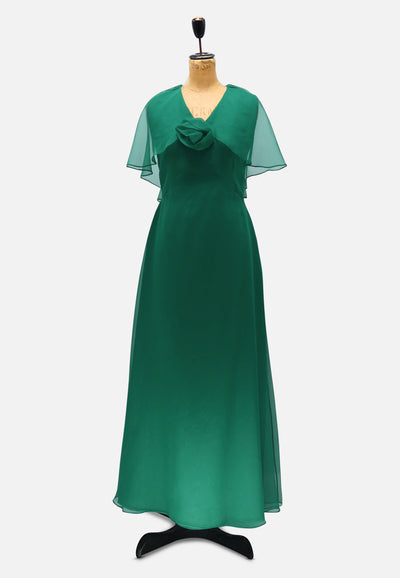 Vintage Clothing - Anneke in Green Dress - Painted Bird Vintage Boutique & The Aviary