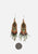 Vintage Clothing - A Good Cause Earring - Salmon - Painted Bird Vintage Boutique & The Aviary - Earrings