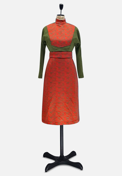 Vintage Clothing - Wool Warmer Dress - Painted Bird Vintage Boutique & The Aviary - Dresses