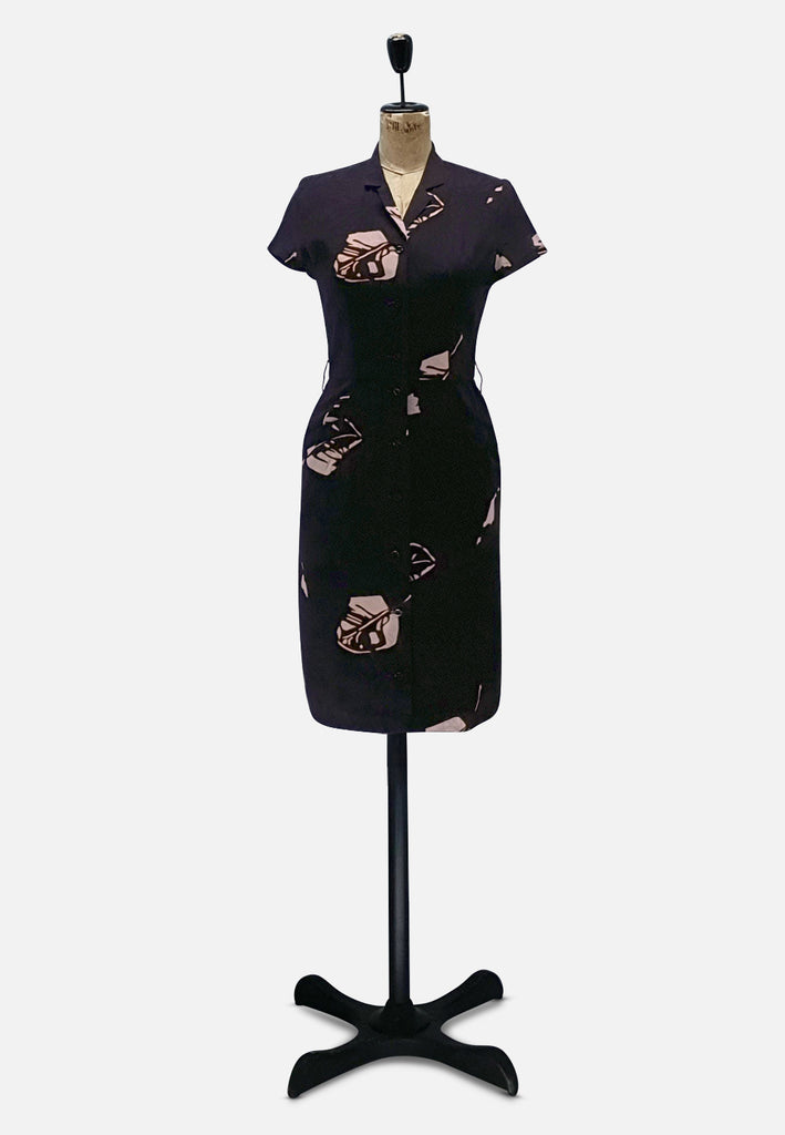 Vintage Clothing - Black Smoove-ness Dress - Painted Bird Vintage Boutique & The Aviary - Dresses