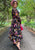 Vintage Clothing - French Floral Maxi Dress - Painted Bird Vintage Boutique & The Aviary - Dresses