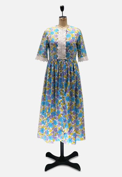 Vintage Clothing - She Said Flowers - Painted Bird Vintage Boutique & The Aviary - Dresses