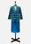 Vintage Clothing - Silken Me In Ocean Blue Jacket - Designer - Painted Bird Vintage Boutique & The Aviary - Coats & Jackets