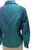 Vintage Clothing - Teal Silk Blouse - Painted Bird Vintage Boutique & The Aviary - Blouse