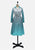 Vintage Clothing - Teal Circle Easy Chic Dress - Painted Bird Vintage Boutique & The Aviary - Dresses