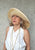 Vintage Clothing - Cream 'Dolly Vardin' Bow Hat - Painted Bird Vintage Boutique & The Aviary - Hat