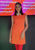 Vintage Clothing - The Quant in Orange - Painted Bird Vintage Boutique & The Aviary - Dresses