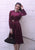 Vintage Clothing - Red Velvet Raptures Dress - Painted Bird Vintage Boutique & The Aviary - Dresses