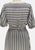 Vintage Grey Stripe Dress