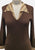 Vintage Clothing - Cocoa Brown Dress - Painted Bird Vintage Boutique & The Aviary - Dresses