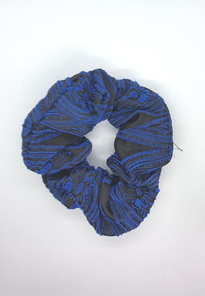 Vintage Clothing - Keep your mane outta the rain - Royal Blue - Painted Bird Vintage Boutique & The Aviary - Scrunchie