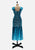 Vintage Clothing - Teal and Gold Solid Dancer Dress - Painted Bird Vintage Boutique & The Aviary - Dresses